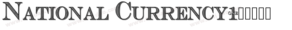 National Currency字体转换